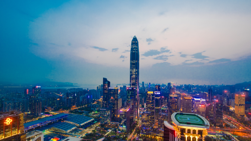 廣東省去年經濟生產總值(GDP)增長百分之3.9，連續5年低於中國整體增速，但經濟總量14萬5800億元人民幣，連續37年居全國首位。（新華社資料圖片）