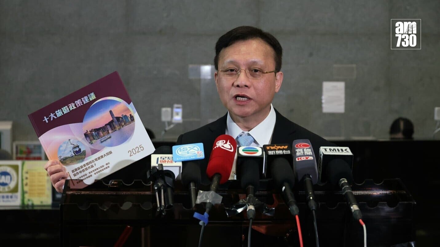 議員陳宗彝建議以無人機接送旅客（周令知攝）