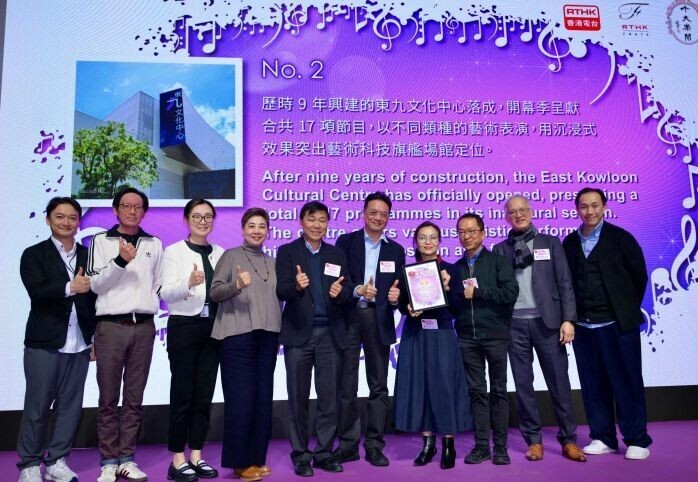 2 歷時9年興建的東九文化中心落成,成為「2025十大樂聞齊齊選」第二位。