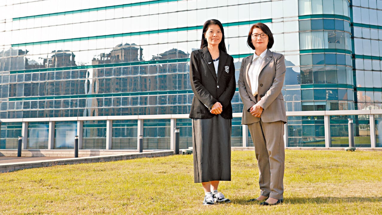 希慎寫字樓及住宅業務總監葉慕貞 希慎工程部項目經理黃詠怡