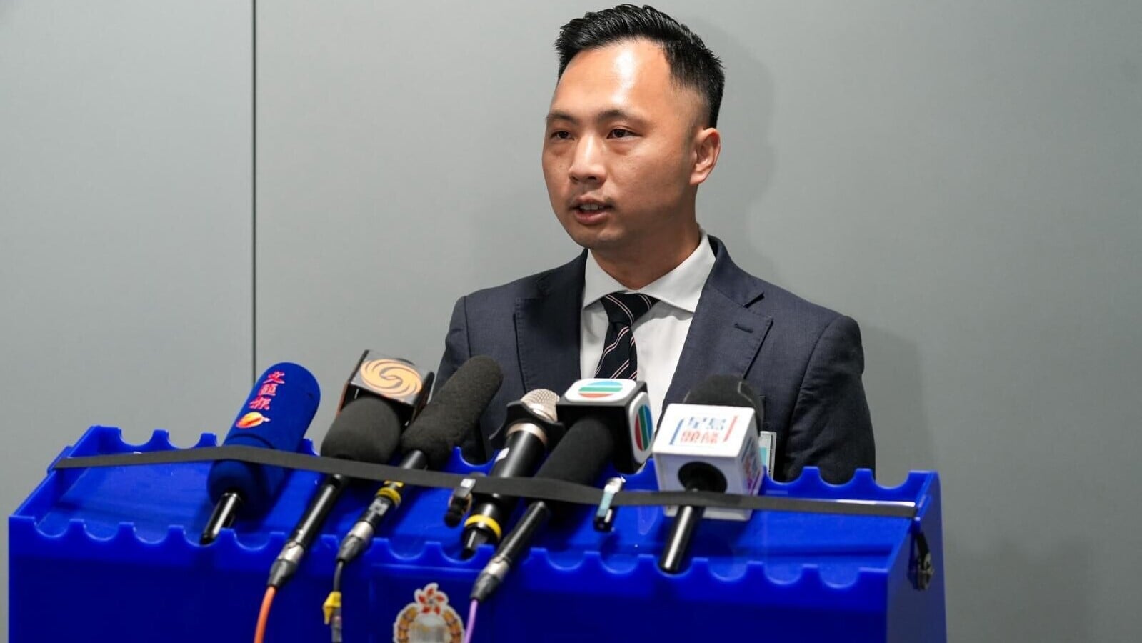 港島總區科技及財富罪案組1A隊主管督察曾健華。