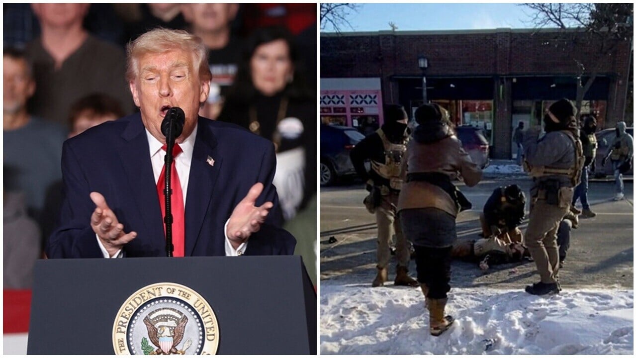 特朗普：正就執法人員槍殺示威者事件展開大規模調查。