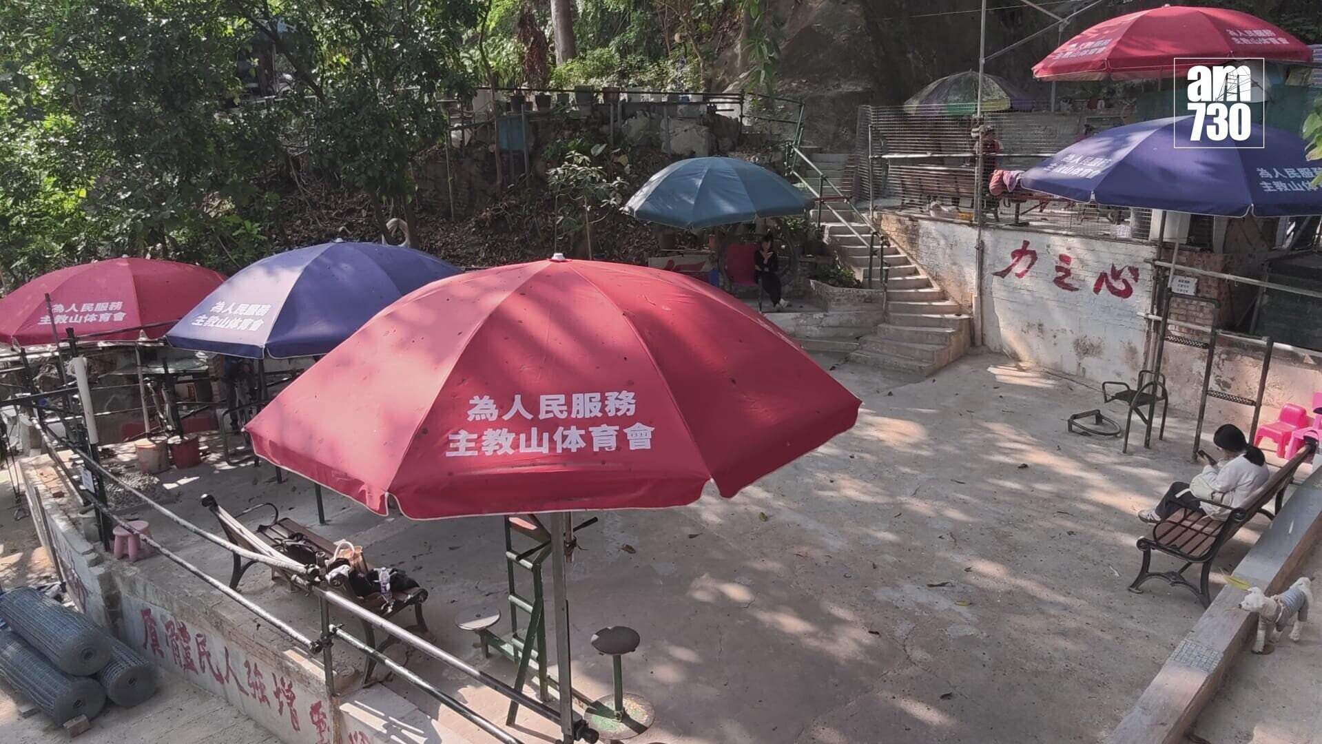 主教山官地僭建猖獗，「管理者」認違法反指政府無正視居民需求。(鍾式明攝)