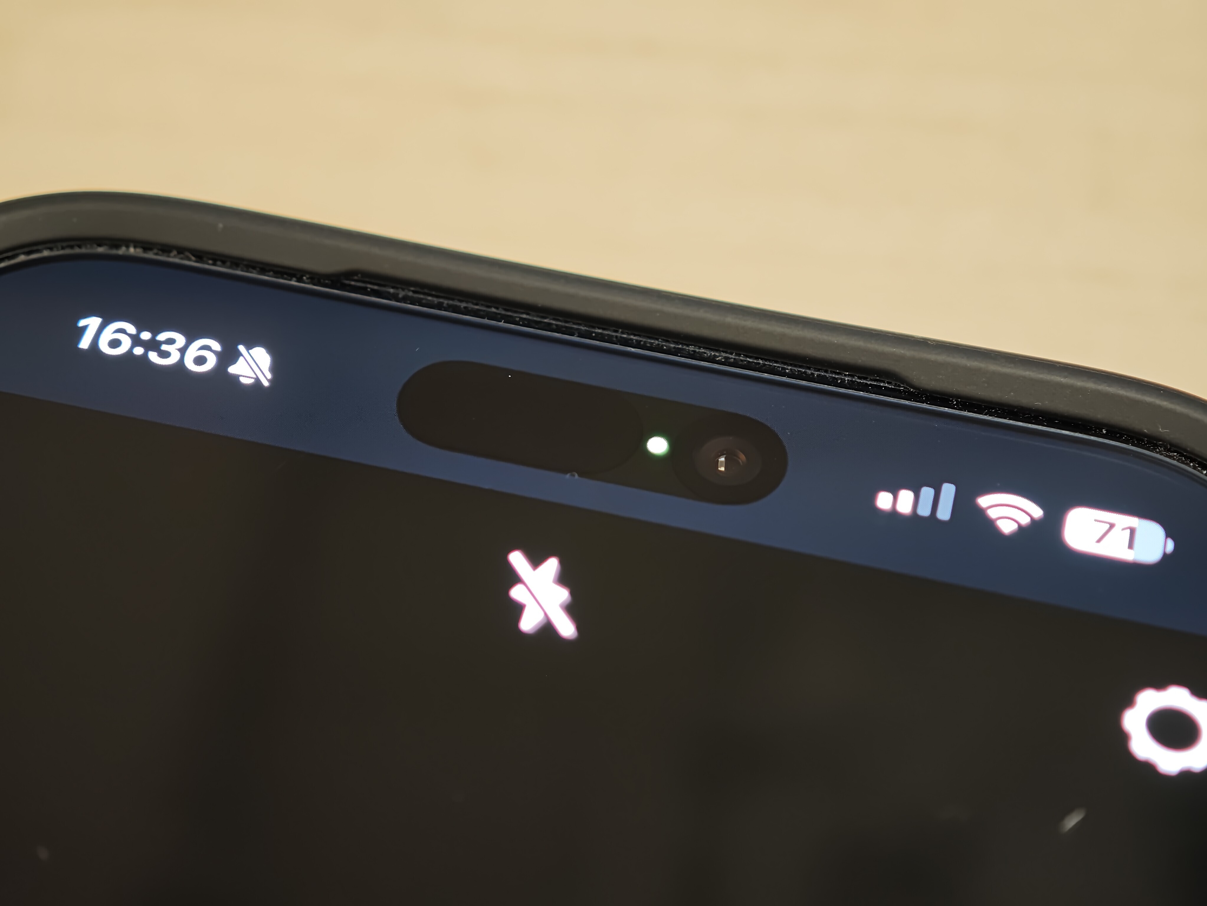 錄製指示燈可以避免app進行偷拍。