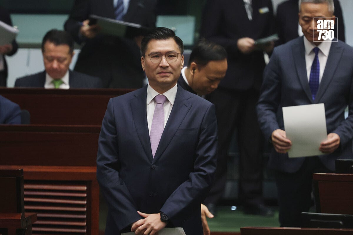 邱達根笑言「關於哪吒方面，方議員使唔使申報(利益)呀」。(資料圖片／周令知攝)