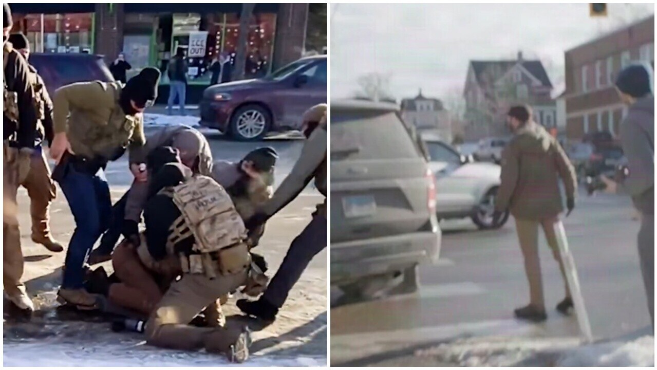 涉擊斃男護士執法人員被行政休假，網傳11日前曾與ICE衝突。(X)