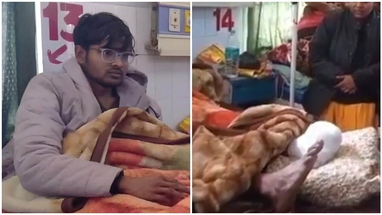 男子為讀醫不惜斬斷腳，圖以殘障名額入學。(X)