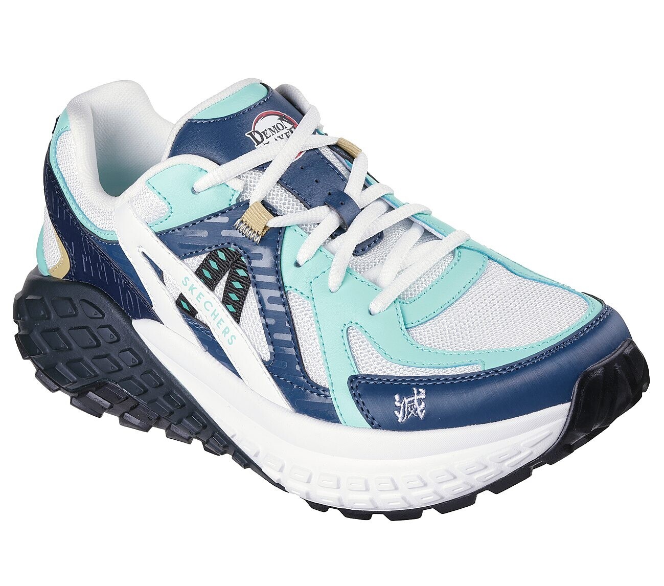 SKECHERS x《鬼滅之刃》– SKECHERS Monster Evo 系列「霞柱」時透無一郎