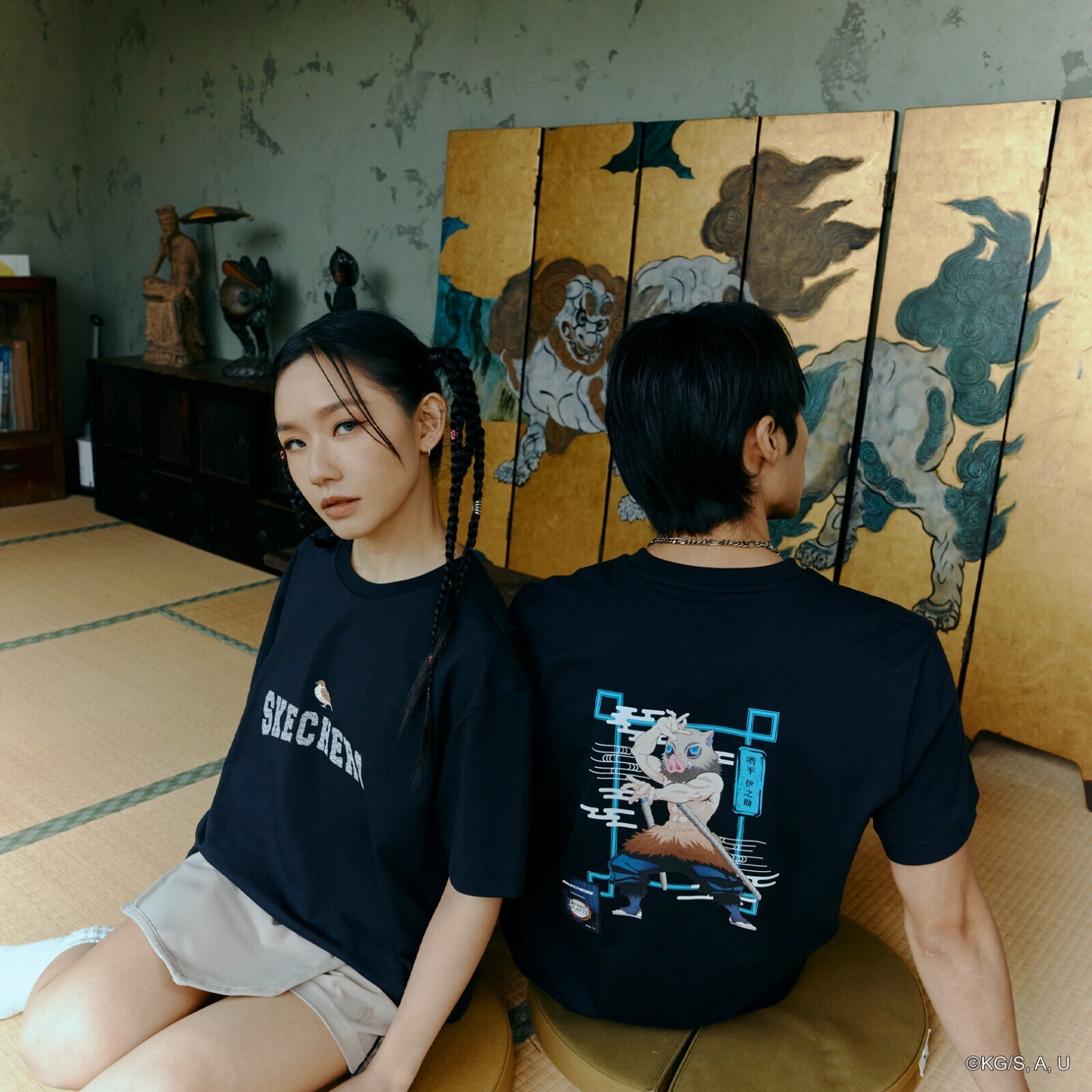 SKECHERS x《鬼滅之刃》– 短袖T恤系列