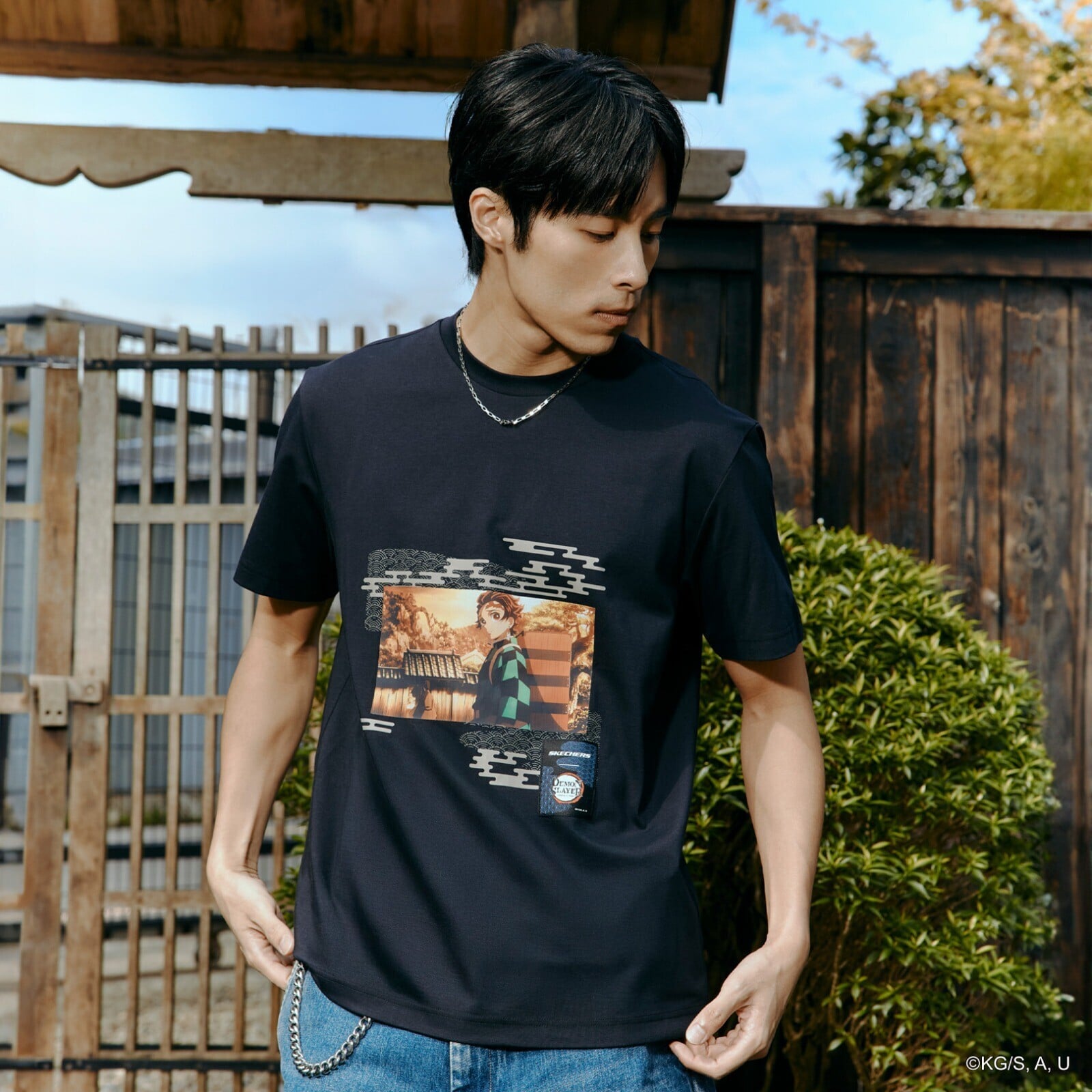 SKECHERS x《鬼滅之刃》– 短袖T恤系列