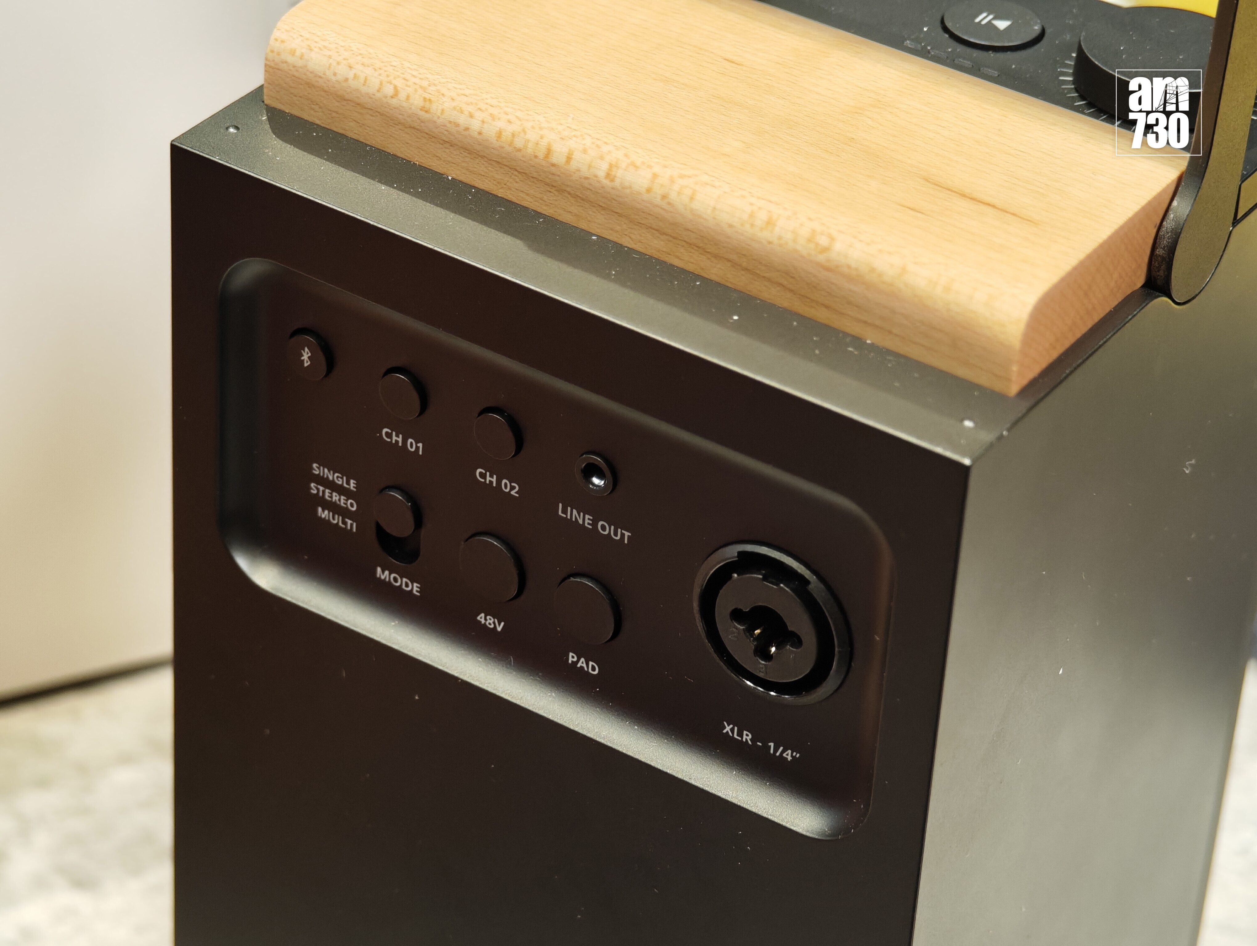 Fender Audio ELIE 6機背有多種連接口。