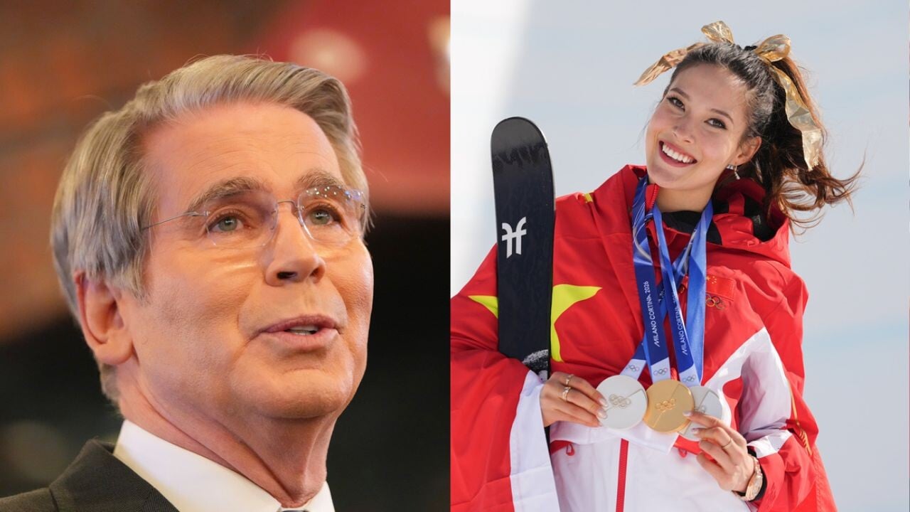 米蘭冬奧｜谷愛凌（Eileen Gu）被美國財政部長貝森特（Scott Bessent）批評出賣美國　本尊還擊：因為我勝出了