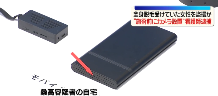 針孔鏡頭藏於不同物品中。(互聯網)