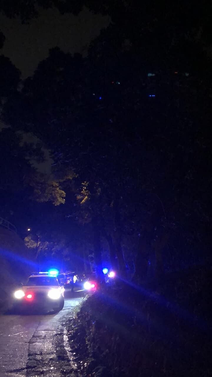 飛鵝山私家車失控衝落15米山坡　消防救出被困男司機女乘客
