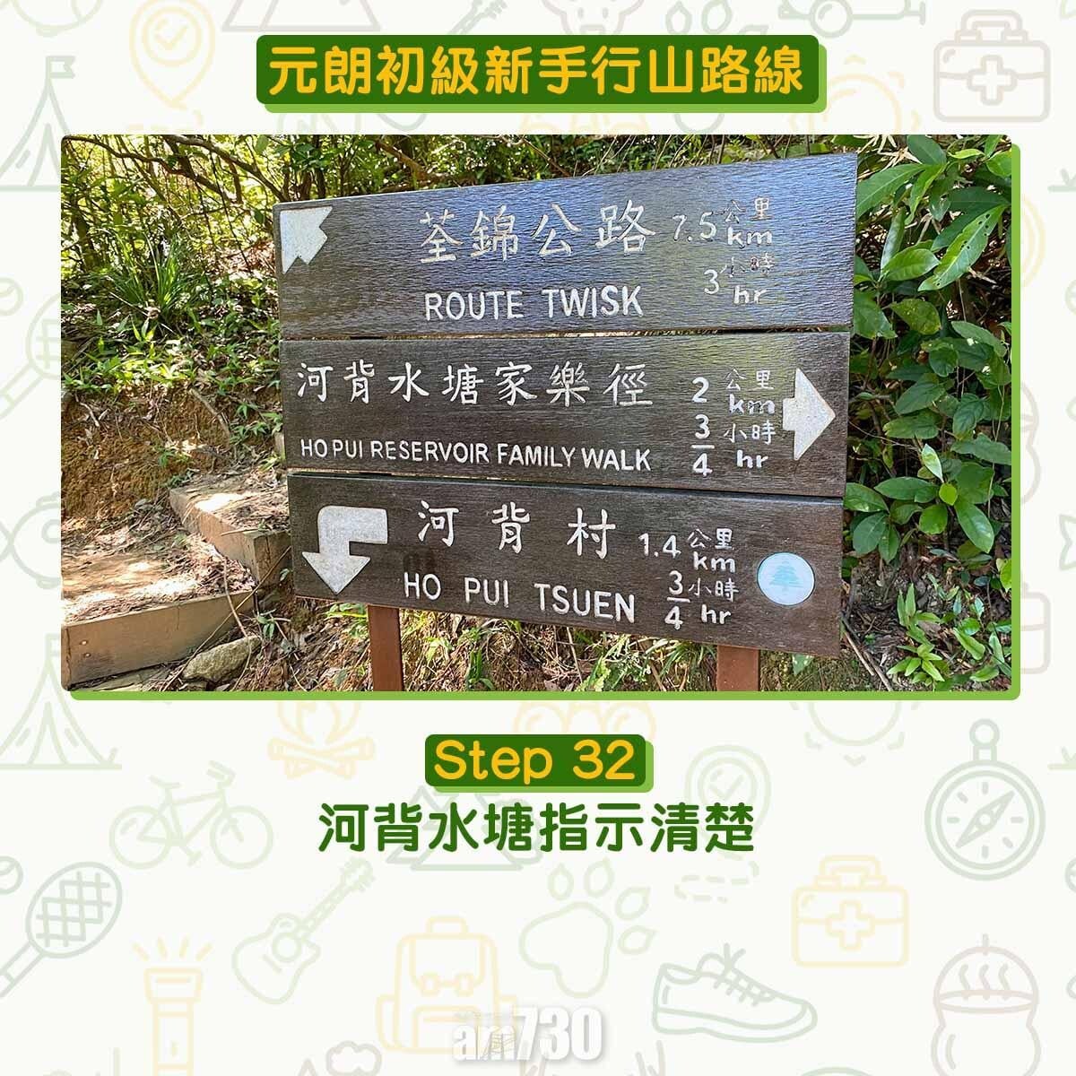 元朗初級行山路線