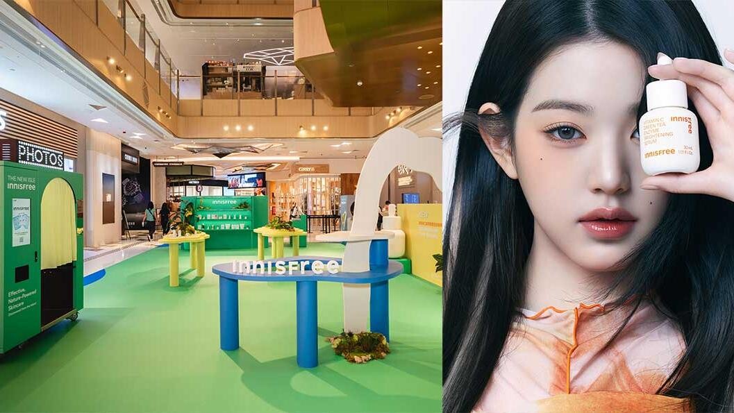 周末好去處 ｜INNISFREE換新形象 張員瑛「現身」期間限定店新登場美白精華 