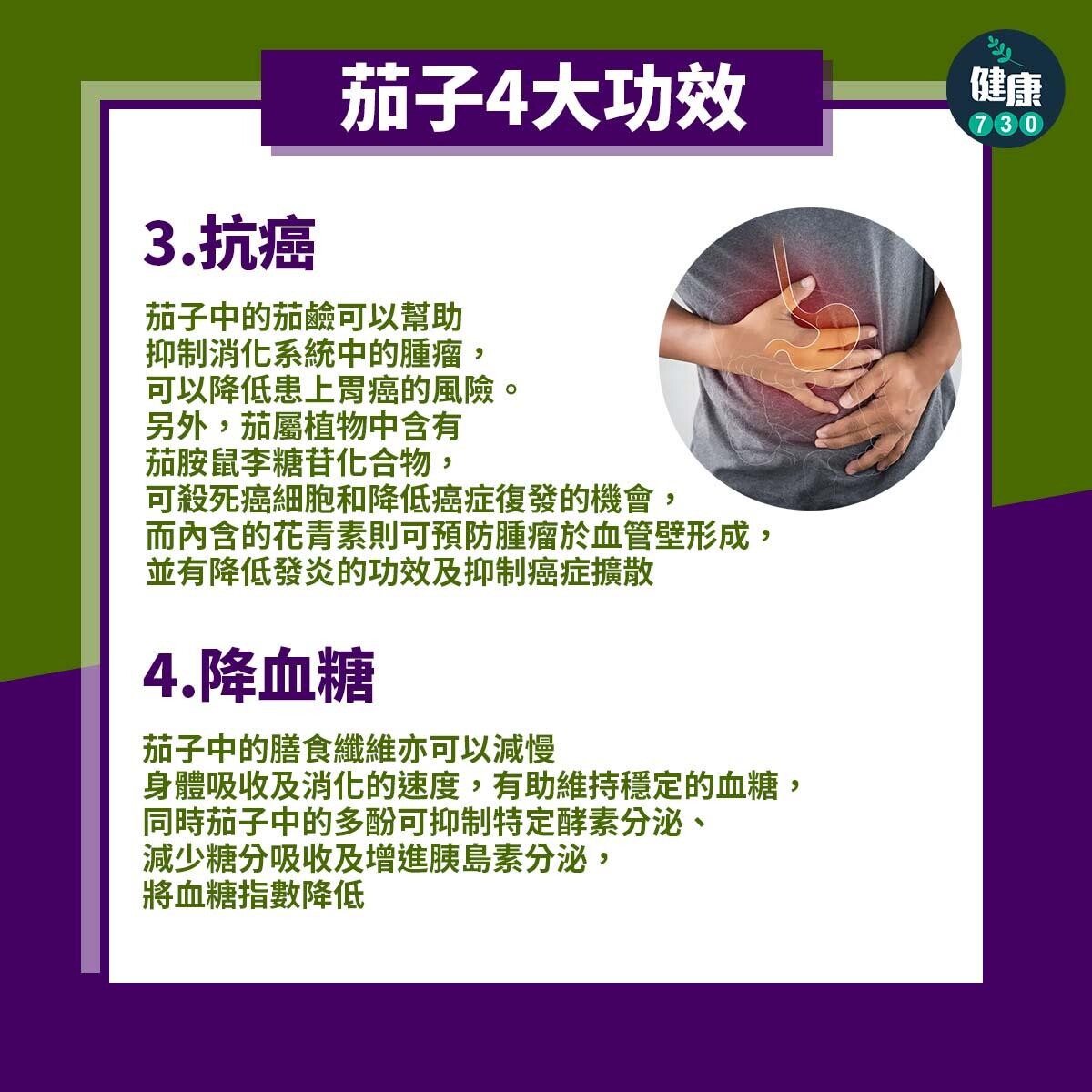 茄子營養及4大功效(am730製圖)