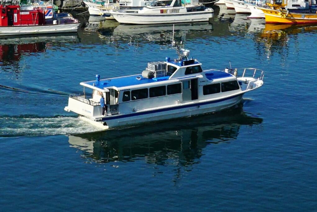 北海道知床半島沉沒的觀光船「KAZU1」。(網上圖片)