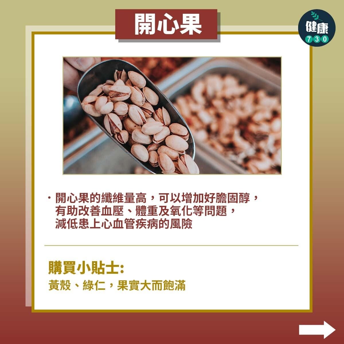 食物營養｜新年食物堅果熱量高（am730製圖）