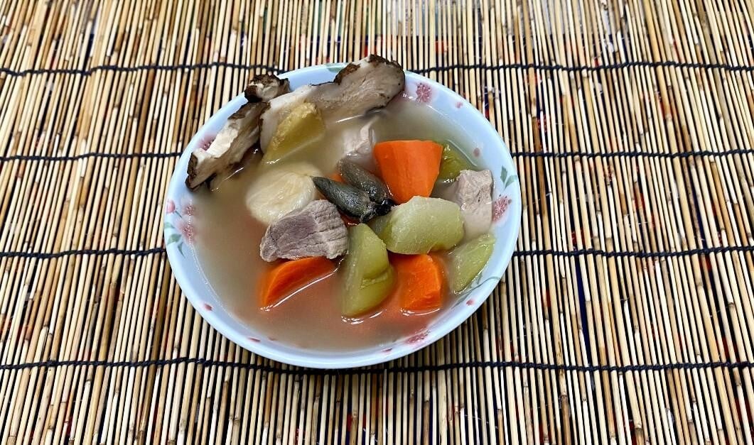 鼻敏感湯水食譜│辛夷花白芷無花果湯步驟4,完成品