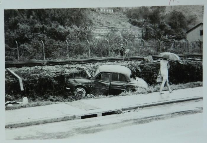 颱風溫黛1962年吹襲香港 183人死亡（附路徑圖）（天文台官網/Lee Pak Fun）