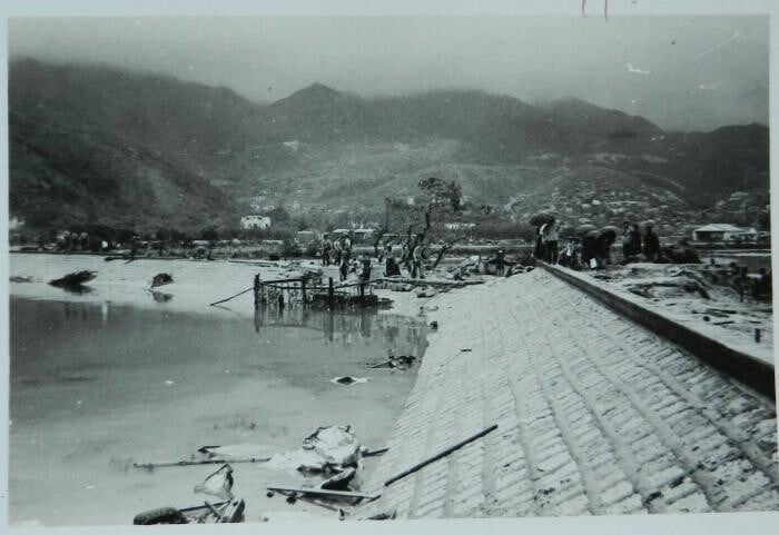溫黛颱風1962年9月1日襲港,造成183死、388傷。(天文台官網/Lee Pak Fun)