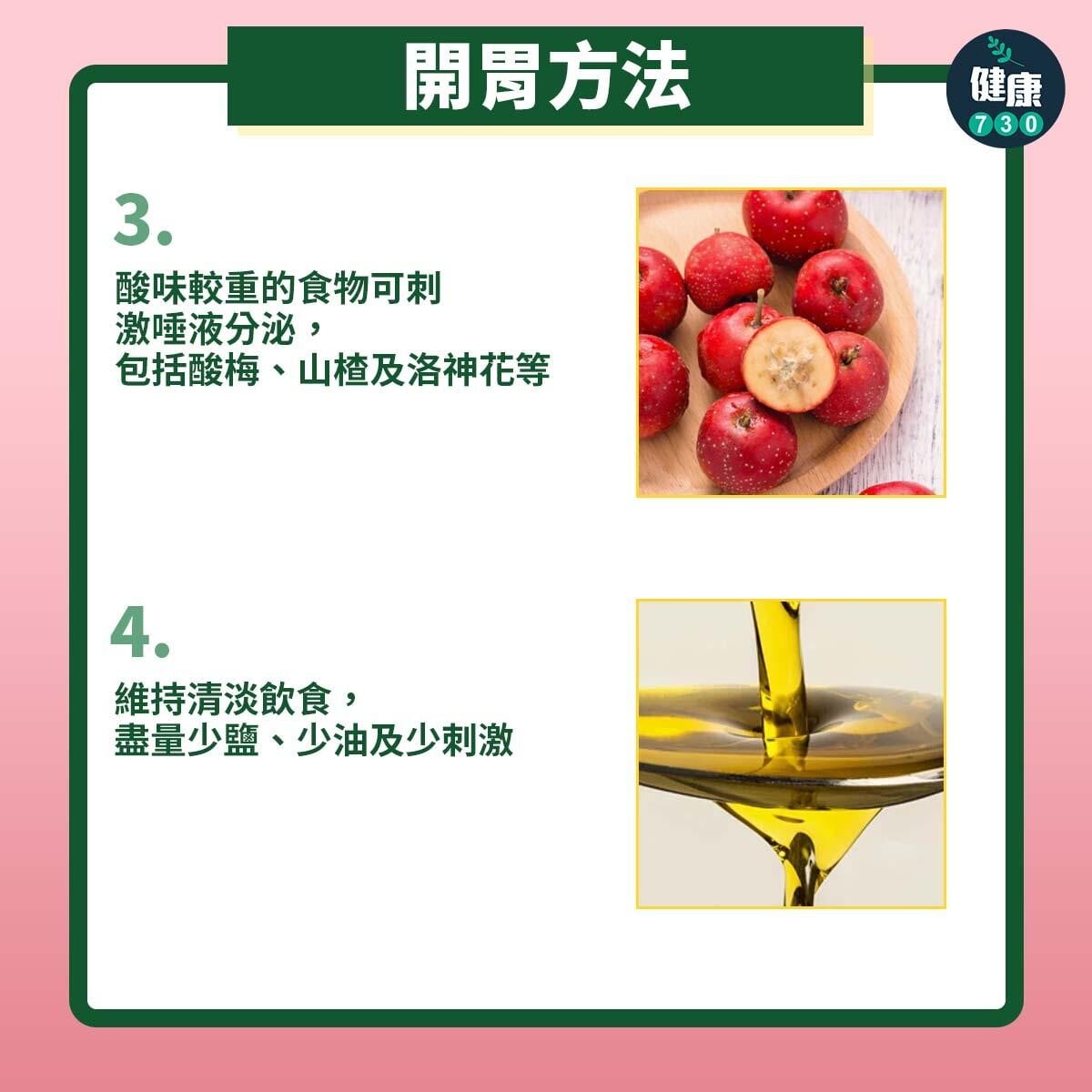 夏天開胃方法(am730製圖)
