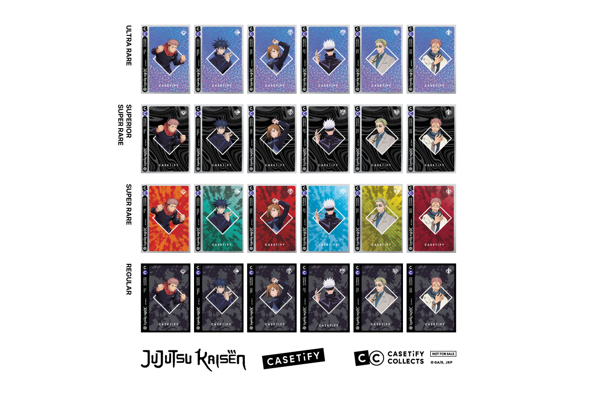 CASETiFY 咒術迴戰聯乘推手機殼/耳機保護殼 1月31日全球發售