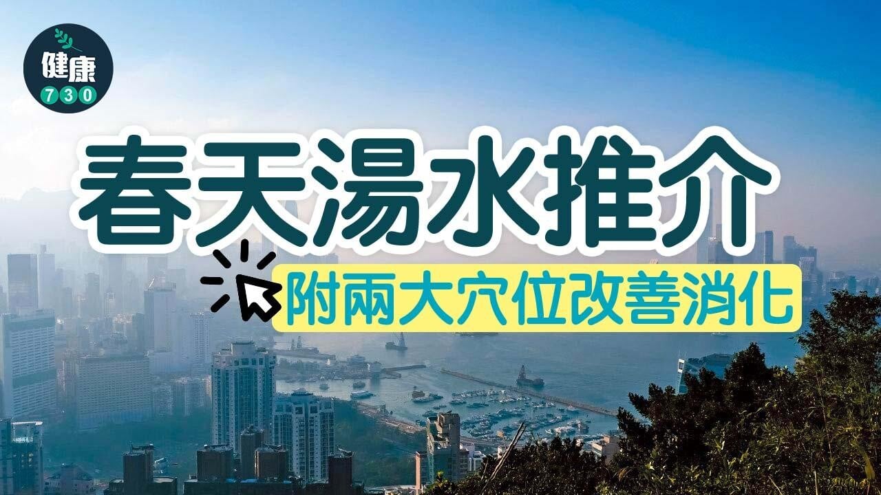 春天湯水│去濕茶及黨參益氣湯水趕走潮濕 附兩大穴位改善消化