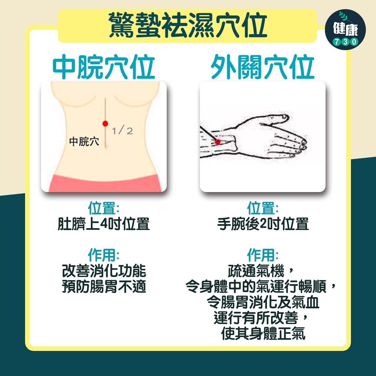 春天湯水｜驚蟄冇有怕，去濕湯水跟穴位小秘訣（am730製圖）