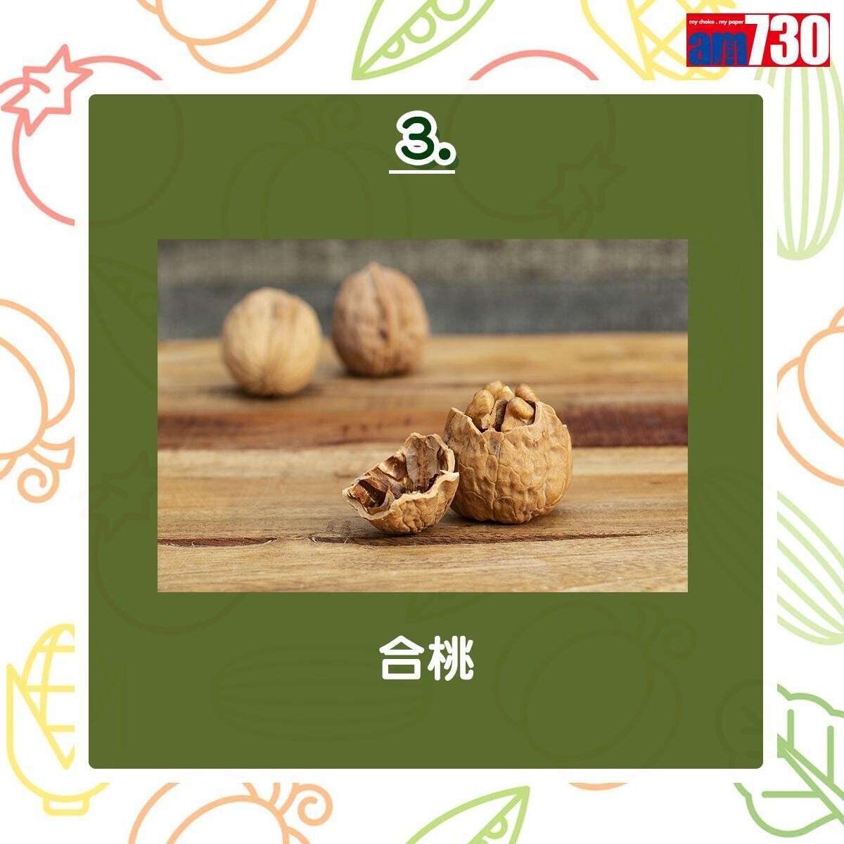 Omega-3脂肪酸食物|海鮮、西蘭花、合桃、亞麻籽等(am730製圖)