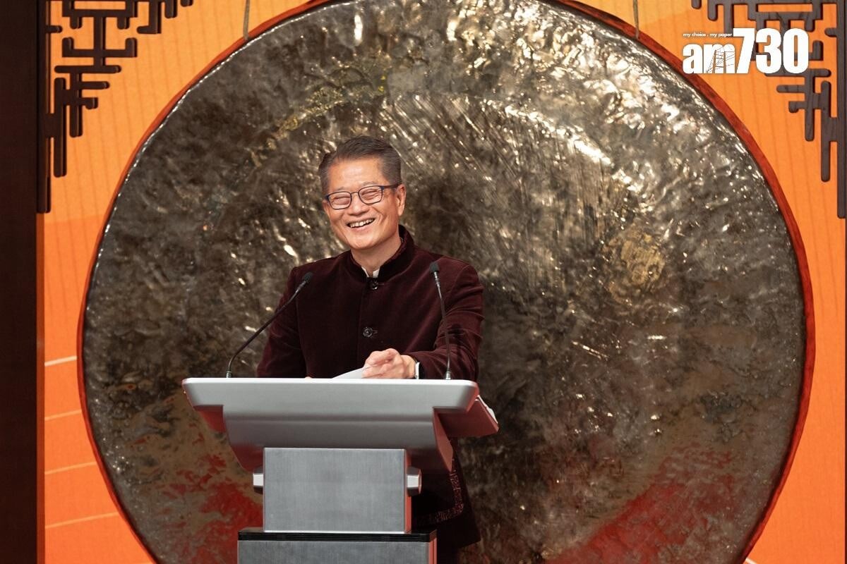 陳茂波表示,港投公司將與百圖生科簽署戰略合作協議。(資料圖片/林靄怡攝)