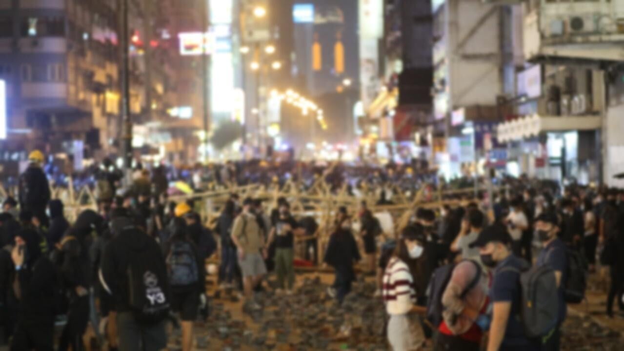 2019年11月香港理工大學衝突(資料圖片)