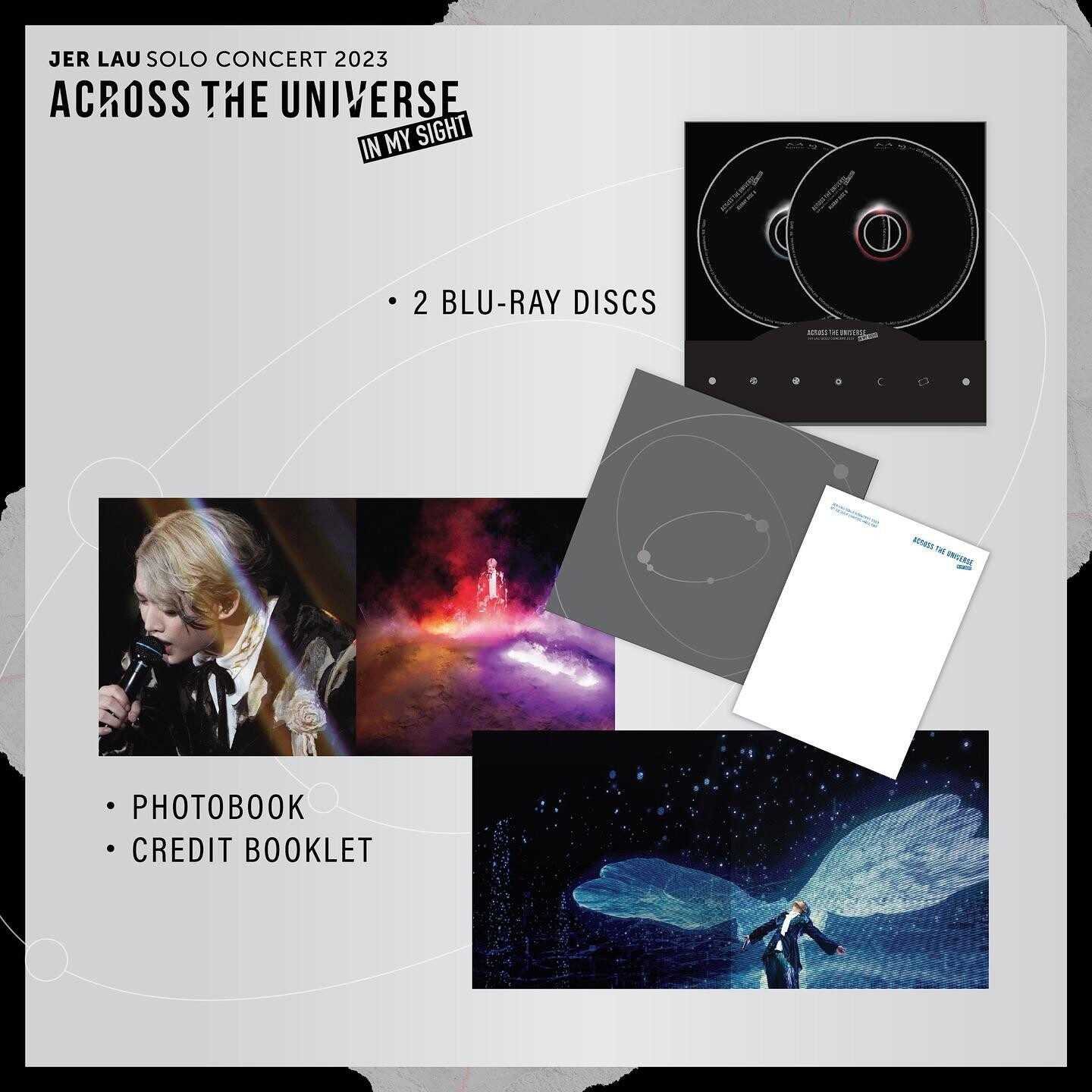 JER LAU “ACROSS THE UNIVERSE” IN MY SIGHT SOLO CONCERT 2023 (Blu-ray)
