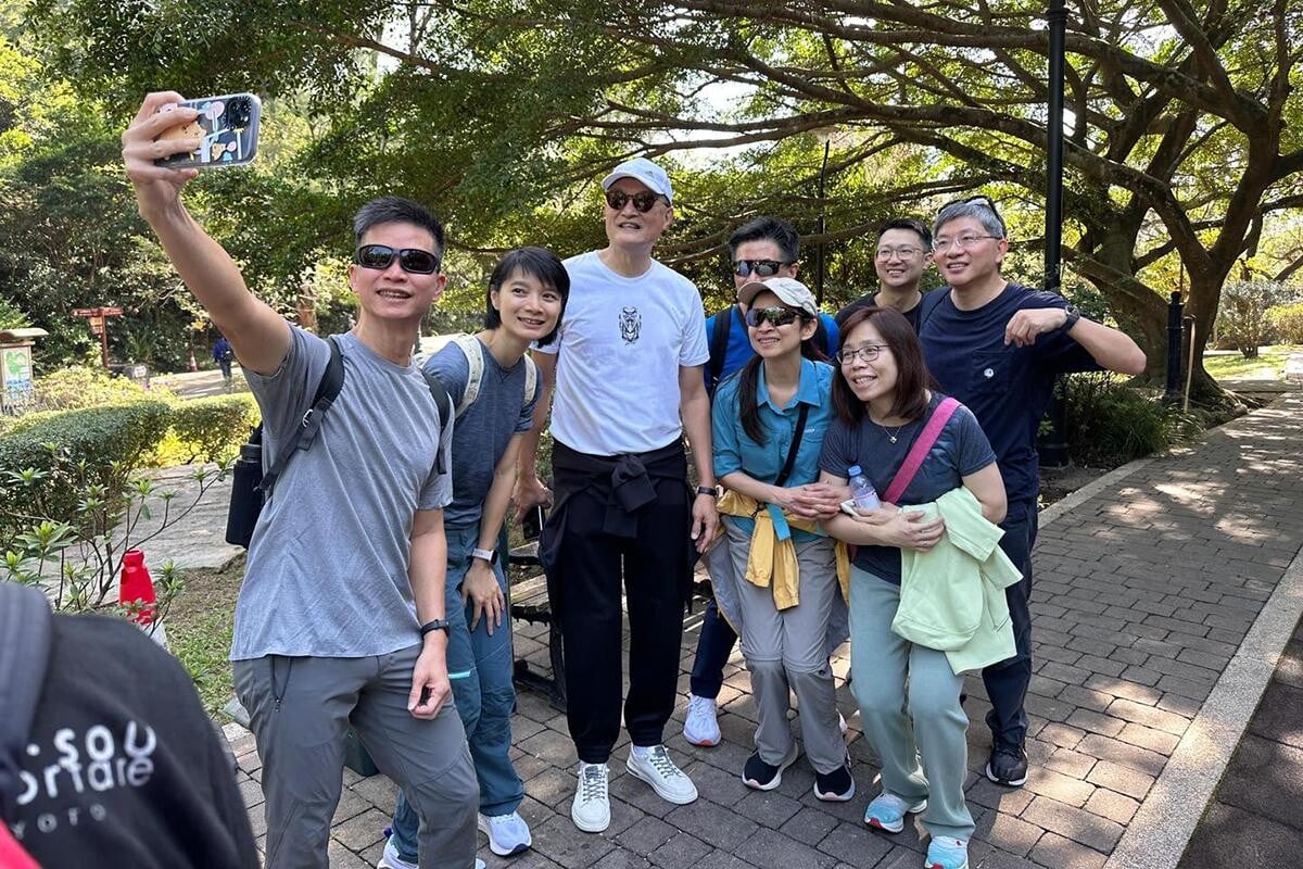 醫衞局一年都組織一次行山活動。(資料圖片/醫務衞生局FB)