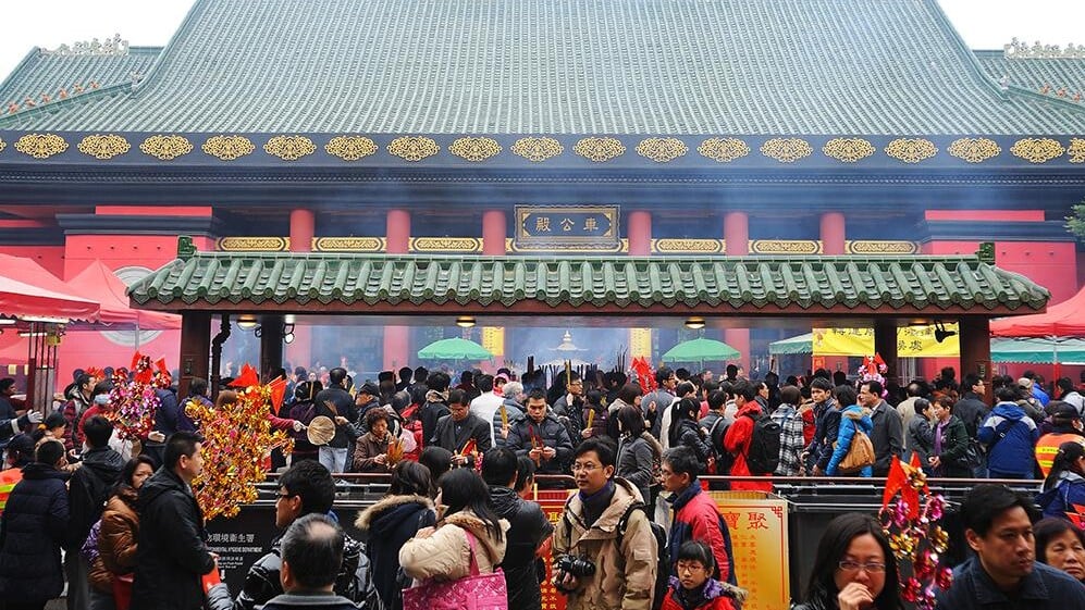 黃大仙廟。（資料圖片）