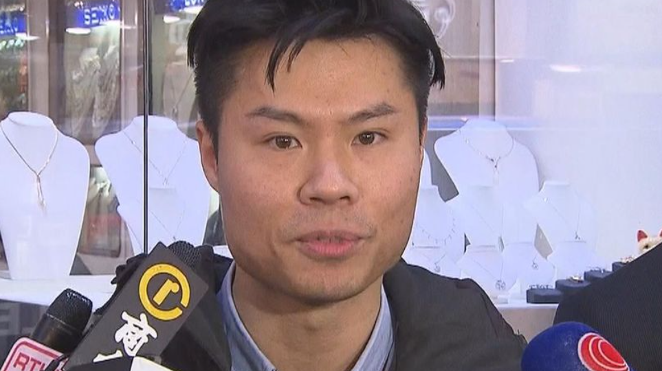 總督察何兆東與其妻子涉嫌受賄逾114萬元，被廉署起訴。(無綫新聞畫面)