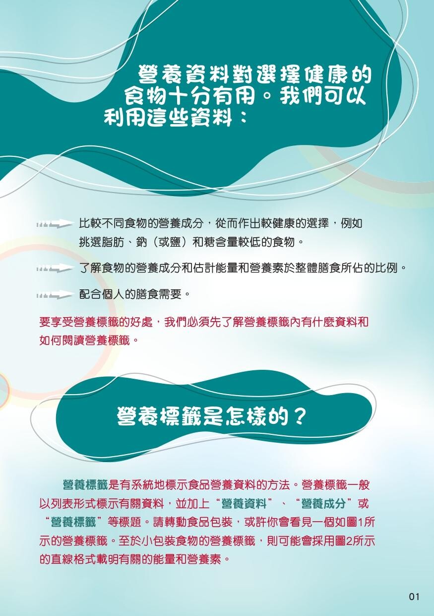 營養標籤|(食物安全中心)