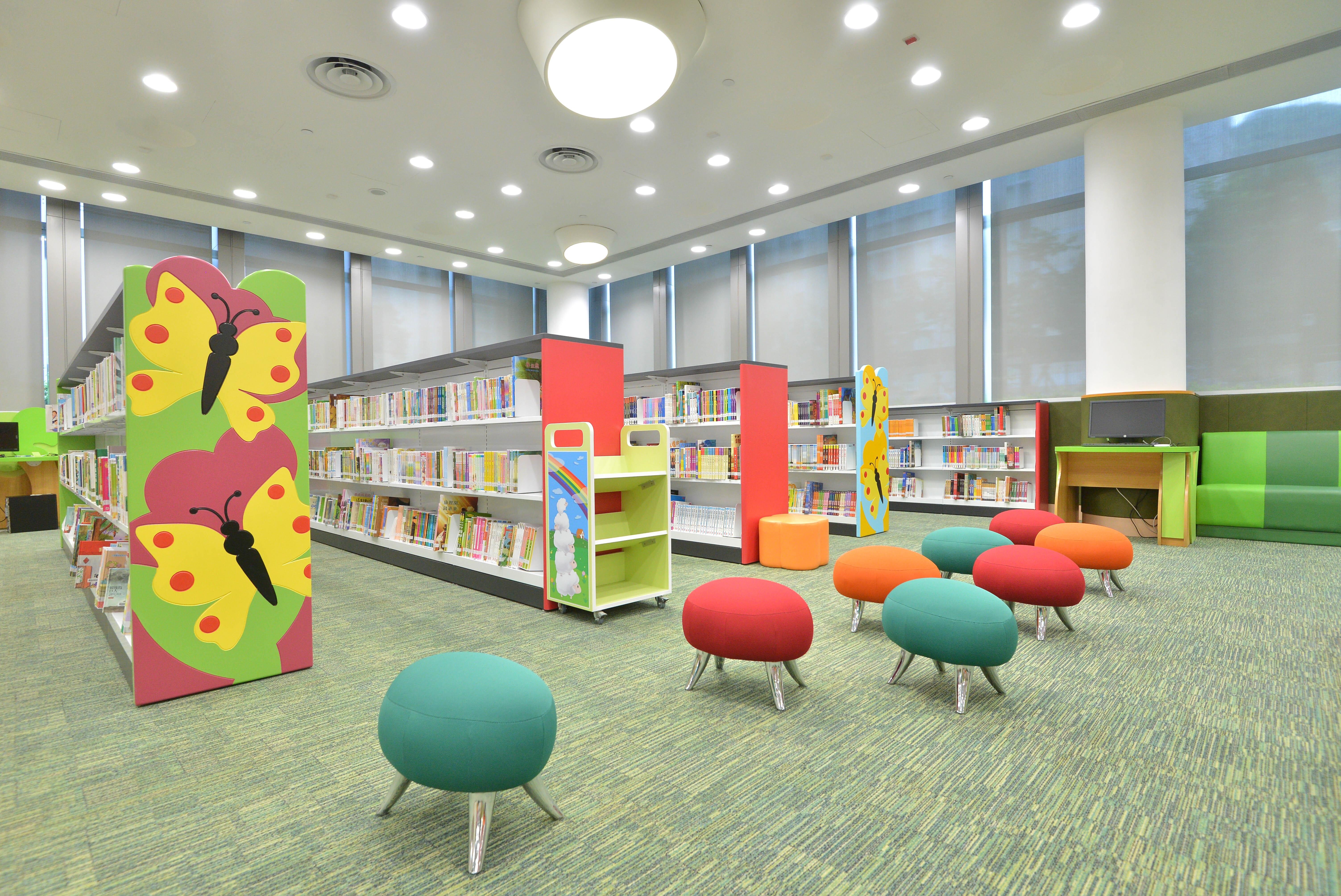 調景嶺公共圖書館(政府圖片)