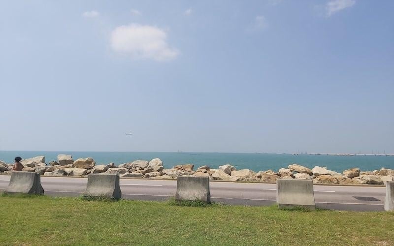 離島：東涌——機場維修區對開吹吹海風，是減壓好去處。