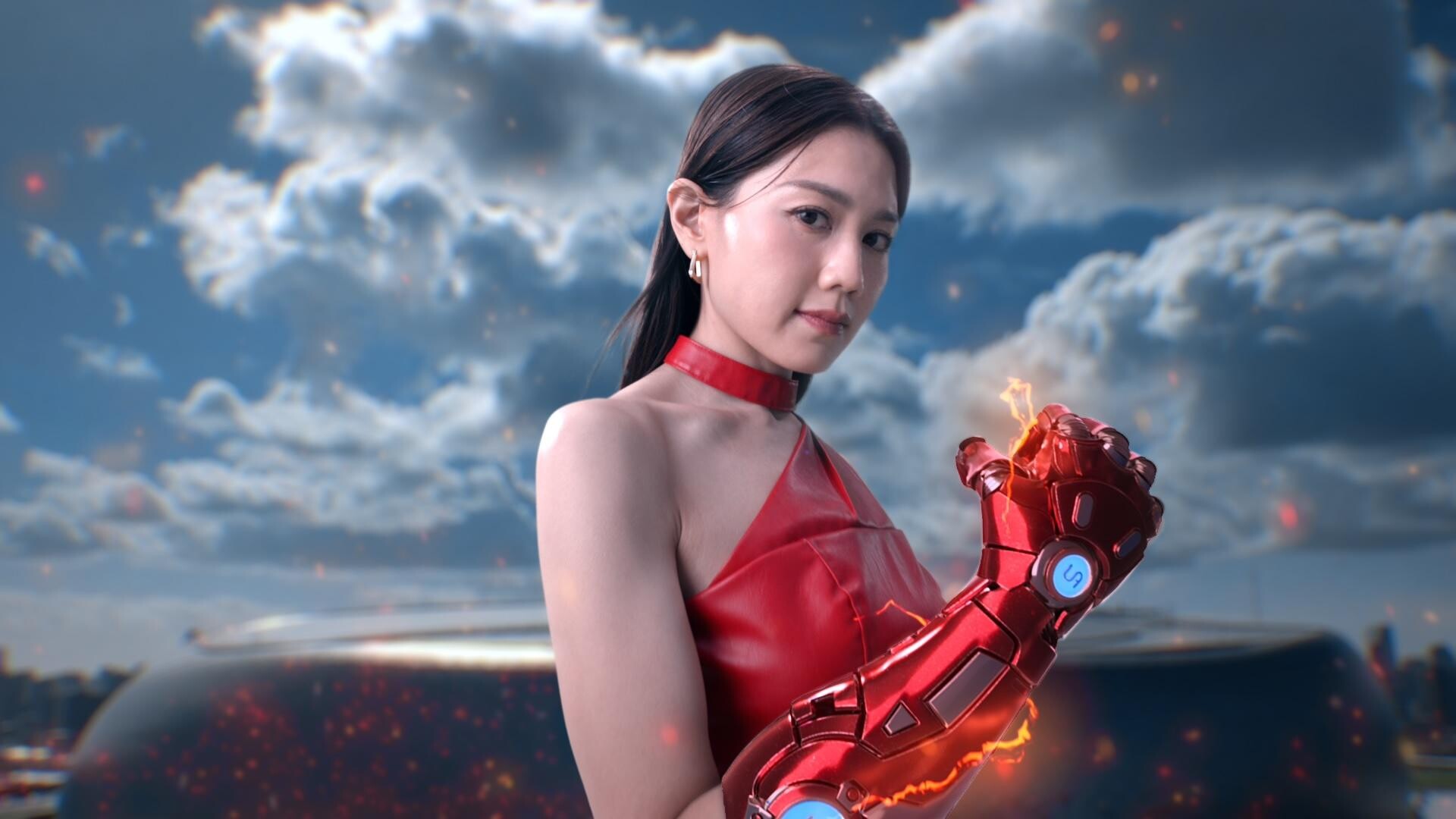 娜姐首演超級英雄，她說最難是凌空翻騰再落地動作。