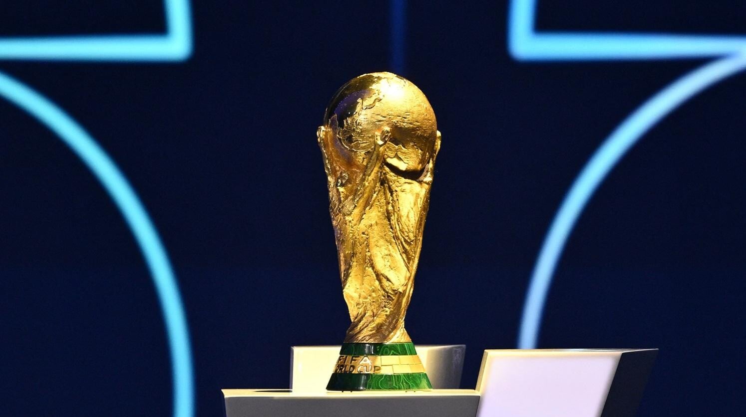 世界盃獎盃。(路透社)
