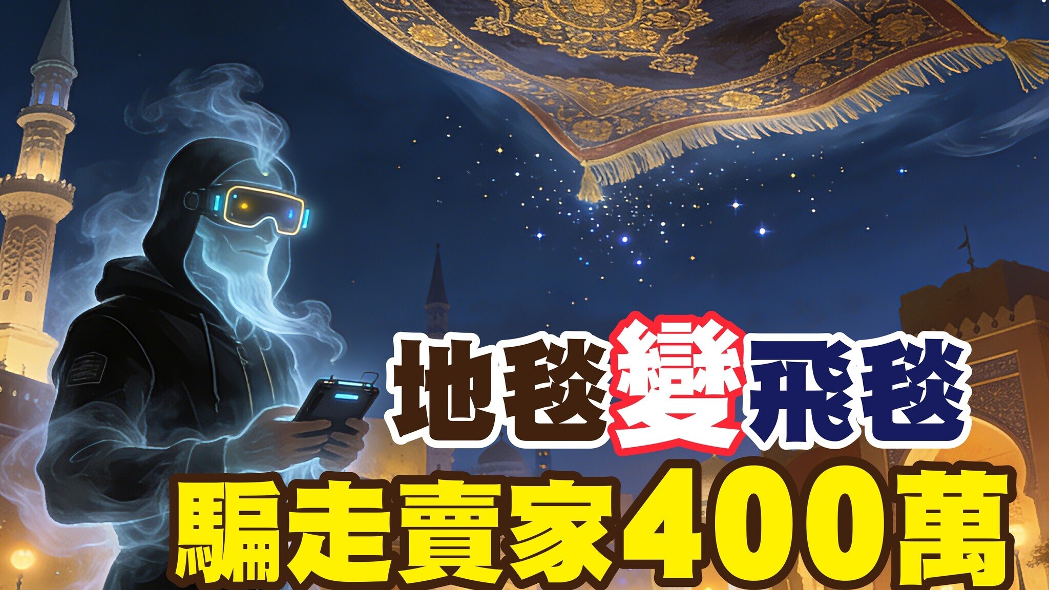 Carousell遇假客服，百元地氈賣家痛失400萬元。(守網者Facebook)