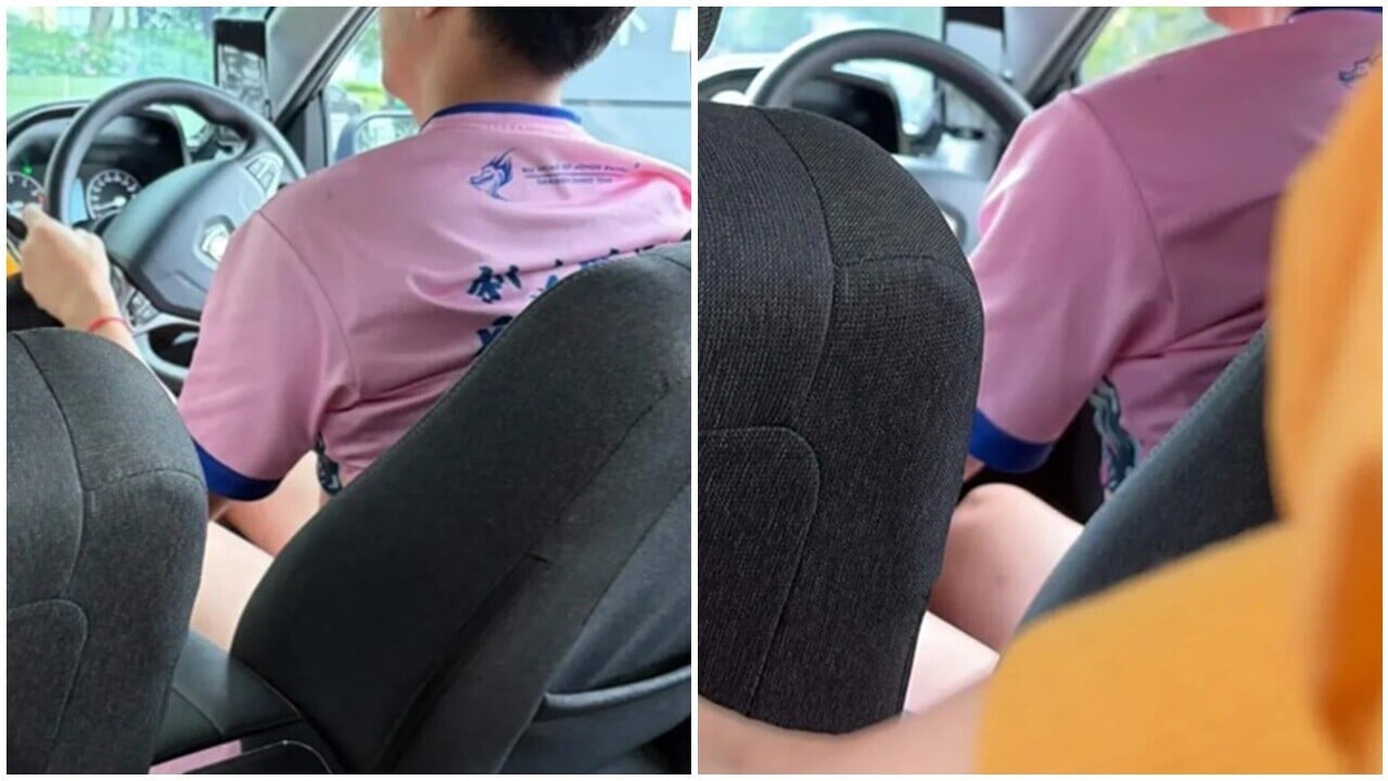 司機僅穿底褲開工，嚇壞一車女人，叫車平台「永久封殺」。(IG)