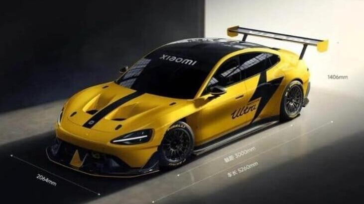 小米SU7 Ultra。（圖／翻攝《網易》）