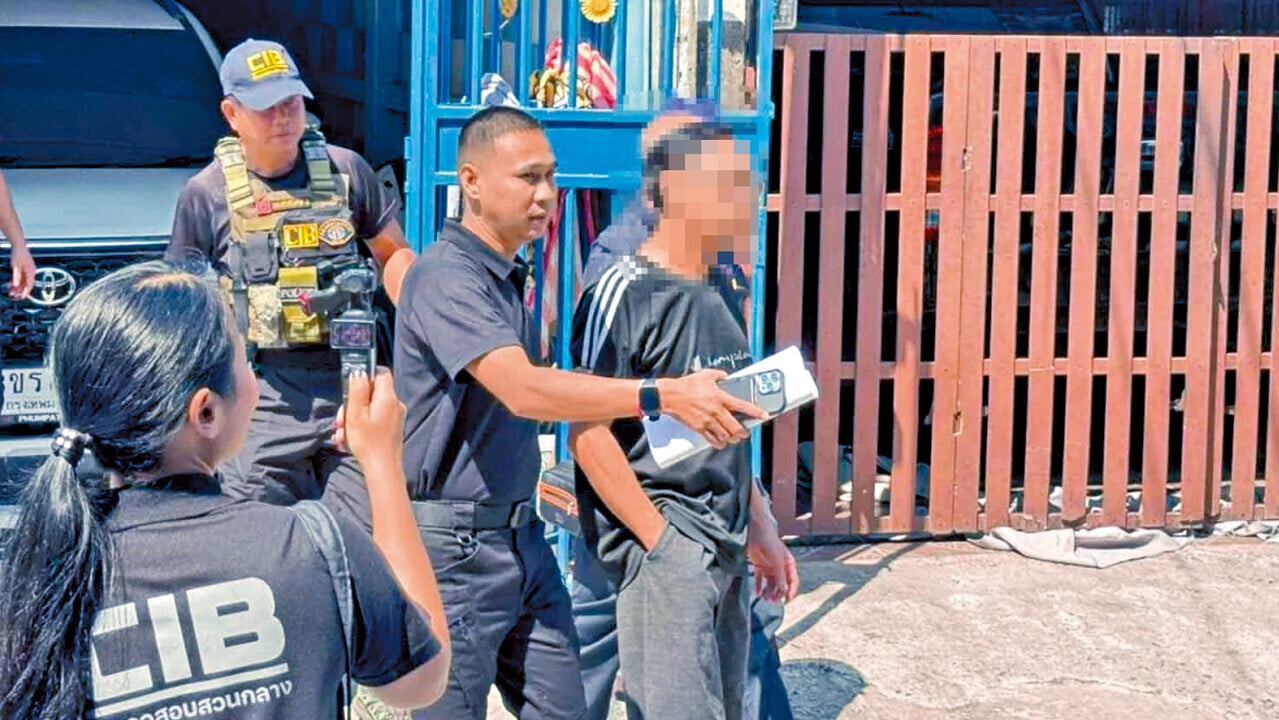 62歲香港男子周一在泰國被捕