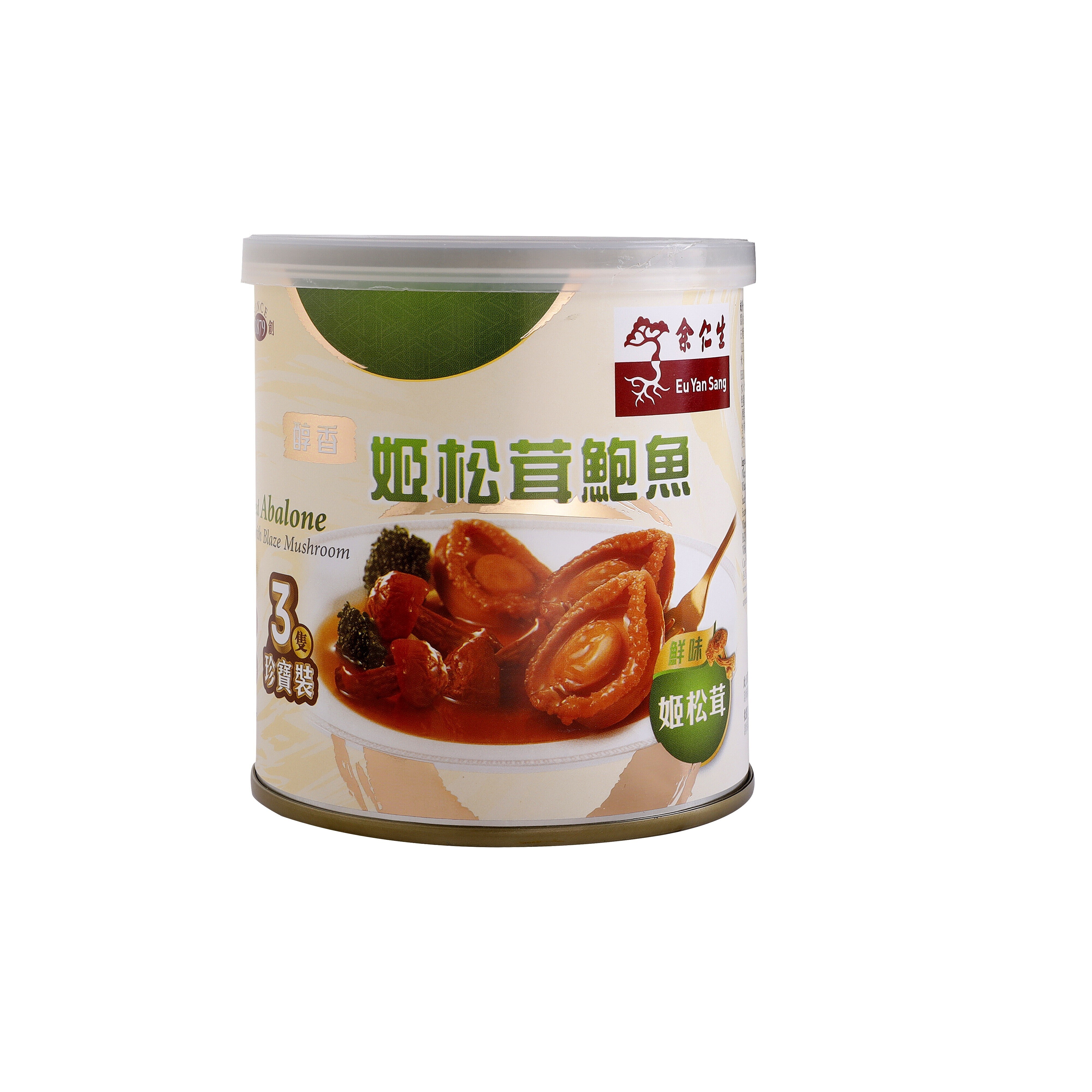 姬松茸鮑魚(3隻珍寶裝)