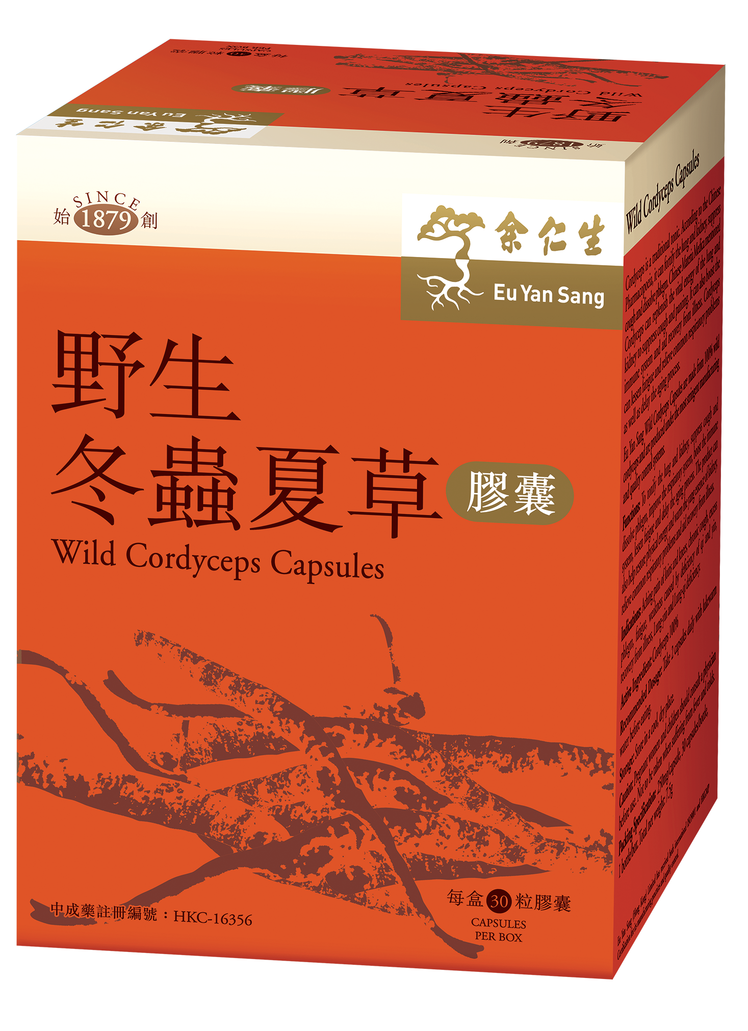 野生冬蟲夏草膠囊