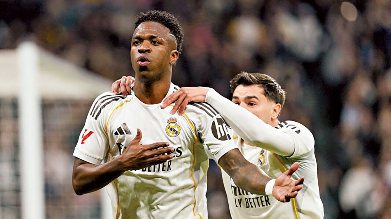 皇馬攻力強勁。 皇家馬德里