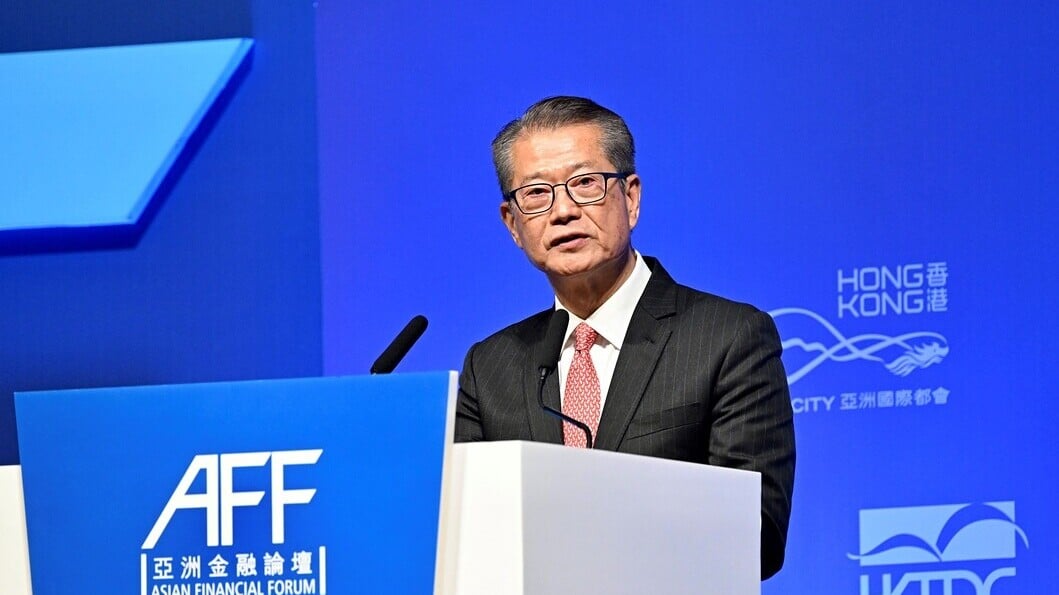 陳茂波指香港抓緊十五五機遇 。(網誌)